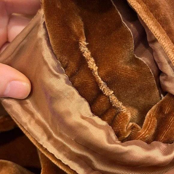 Nili Lotan Brown Marshall Velvet Blazer Tailored Suit Jacket - Picture 7 of 8